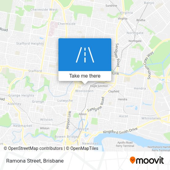 Ramona Street map