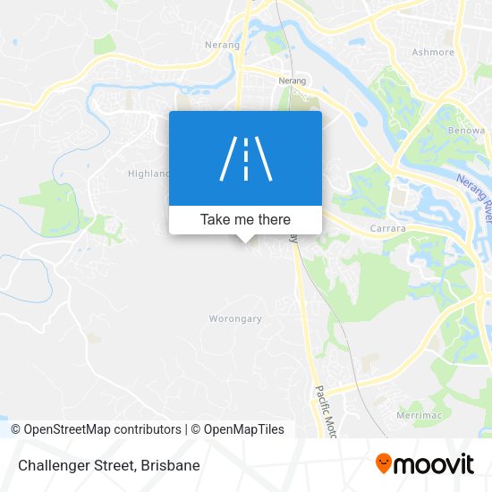 Challenger Street map