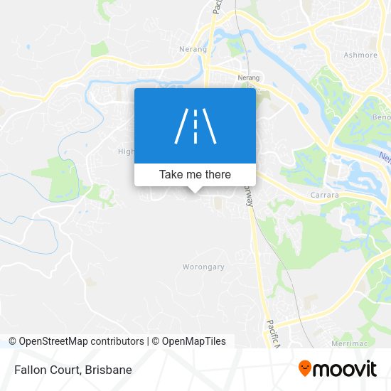 Fallon Court map