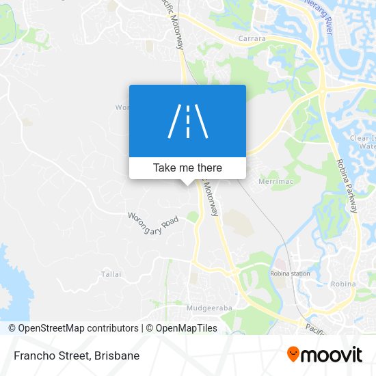 Francho Street map