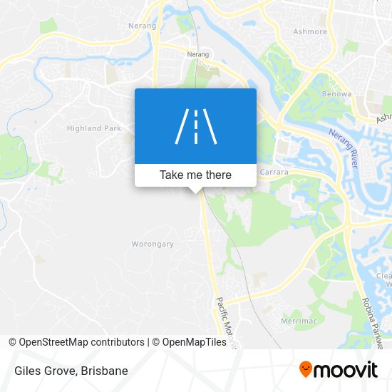 Giles Grove map
