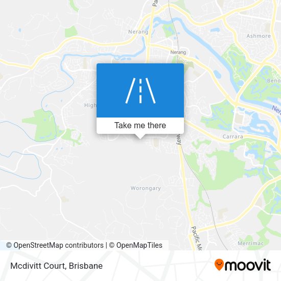 Mcdivitt Court map
