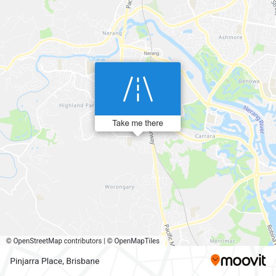 Pinjarra Place map