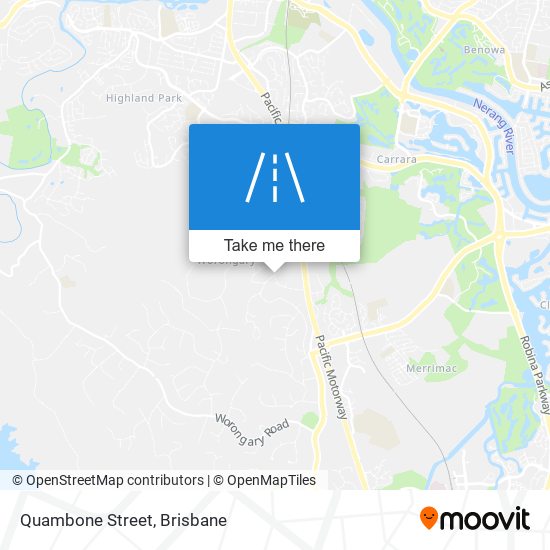 Quambone Street map