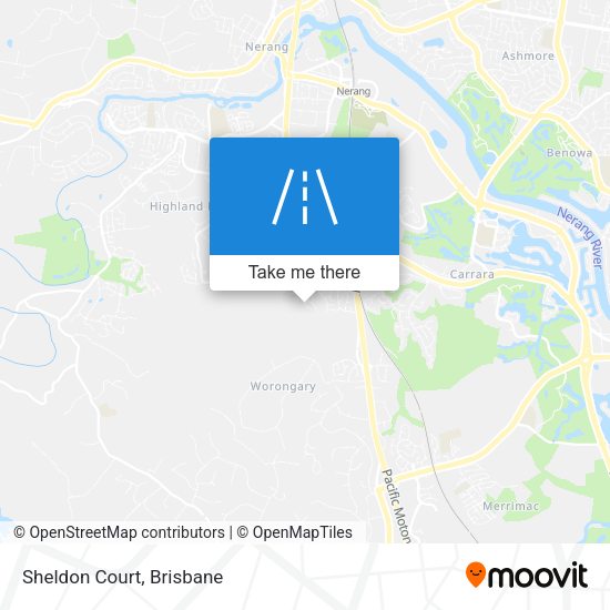 Sheldon Court map