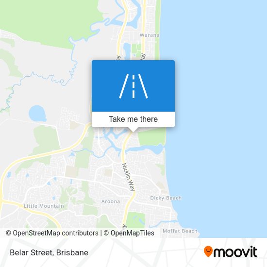 Belar Street map