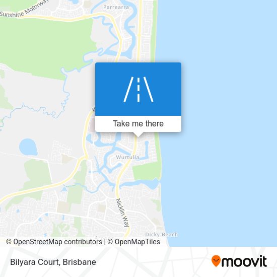 Bilyara Court map