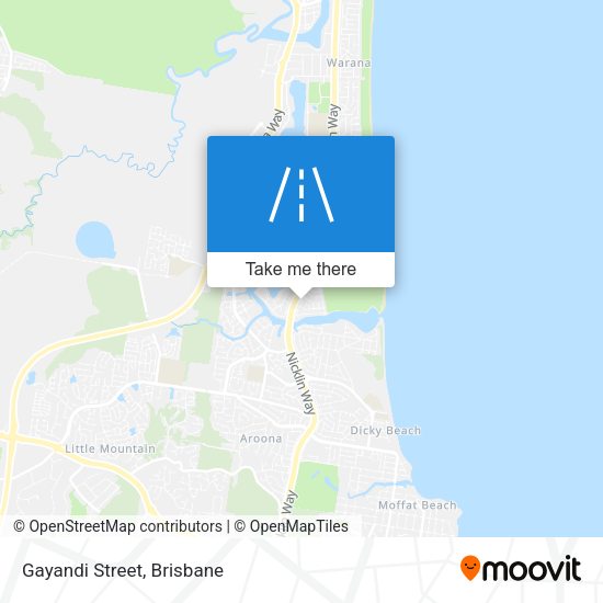 Gayandi Street map
