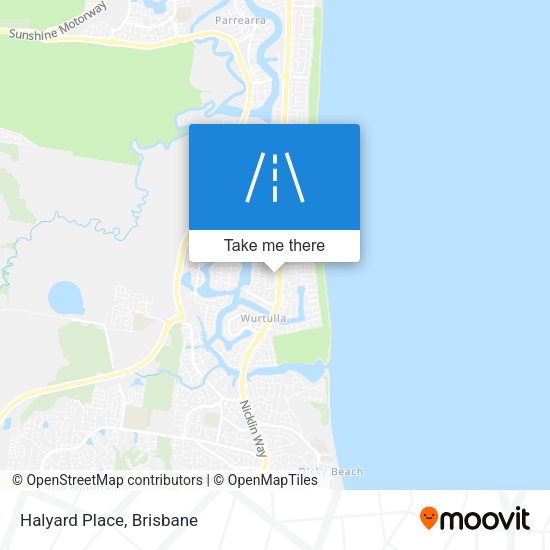 Halyard Place map