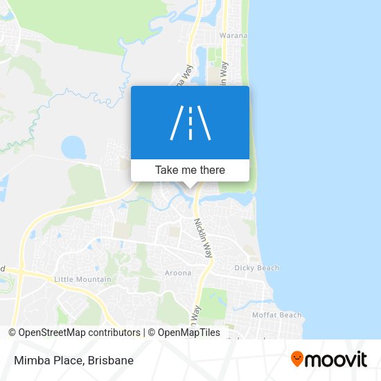 Mimba Place map