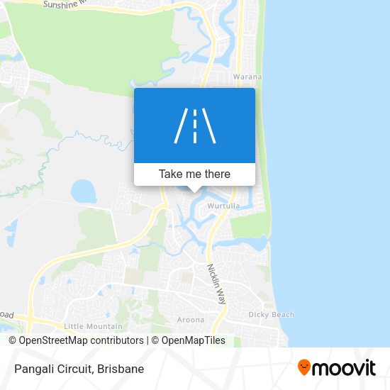 Pangali Circuit map