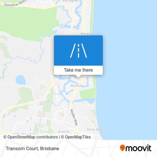 Transom Court map