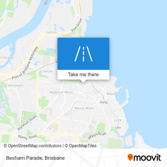 Besham Parade map