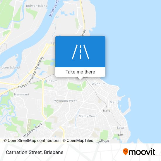 Carnation Street map