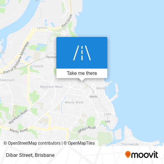 Dibar Street map