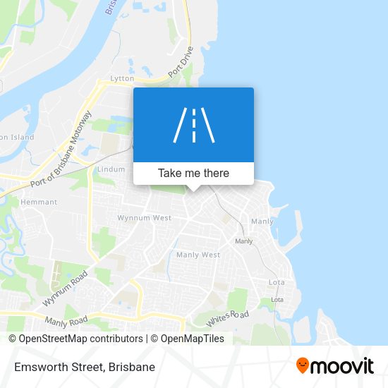 Emsworth Street map