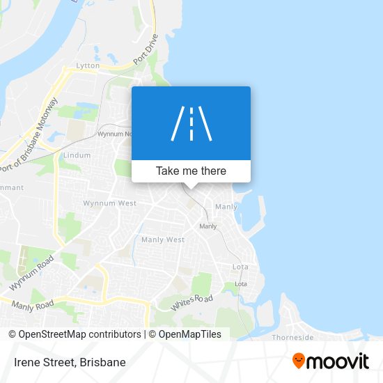 Irene Street map