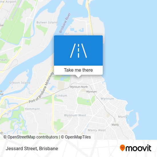 Jessard Street map