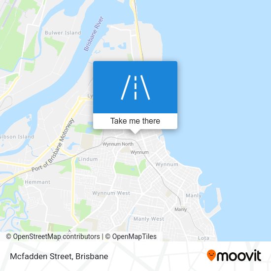 Mcfadden Street map