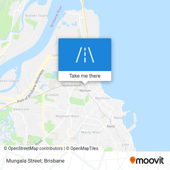 Mungala Street map
