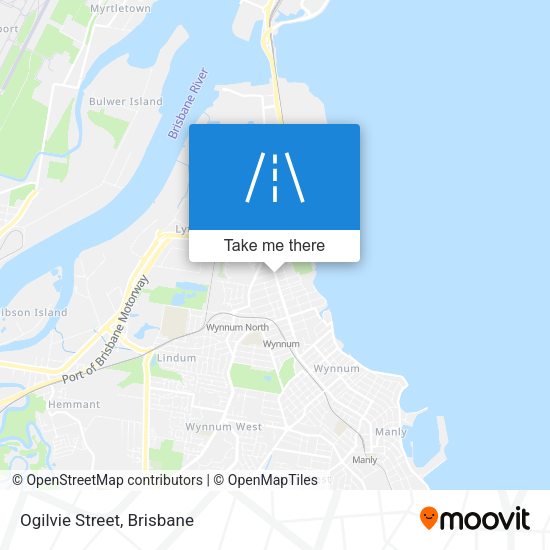 Ogilvie Street map