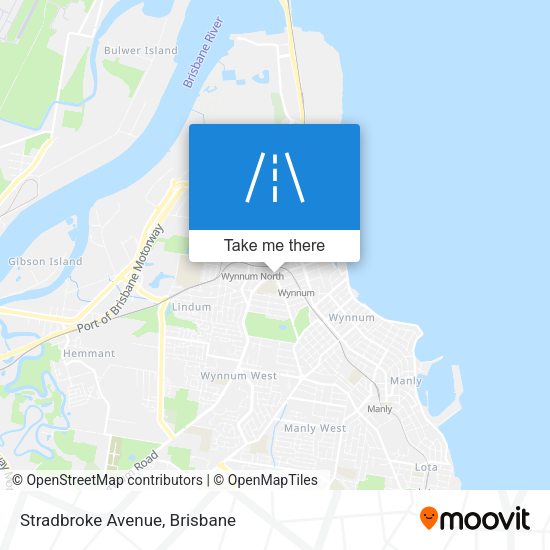 Stradbroke Avenue map