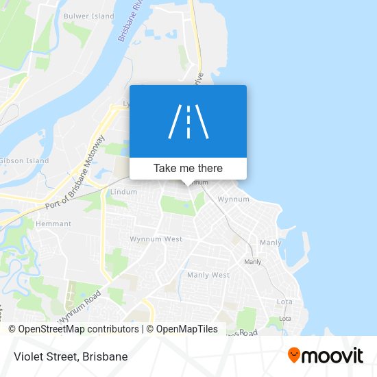 Violet Street map