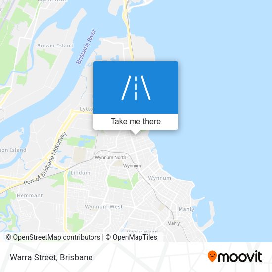Warra Street map