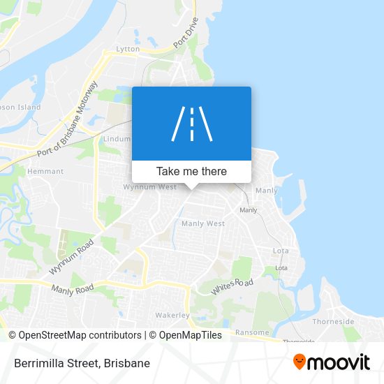 Berrimilla Street map