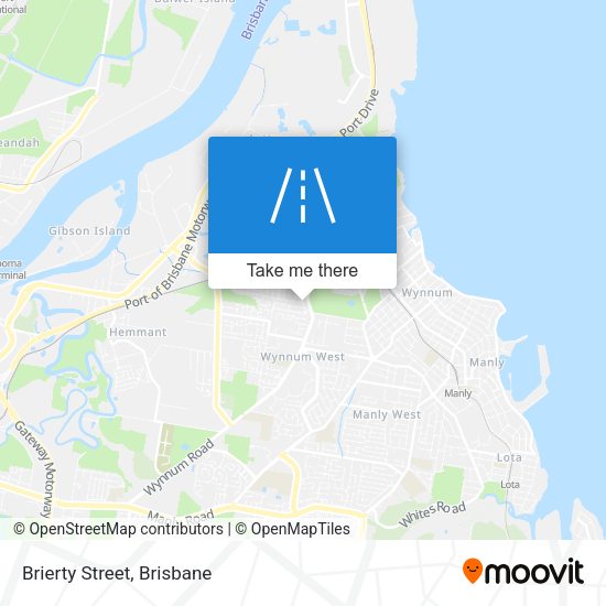 Brierty Street map