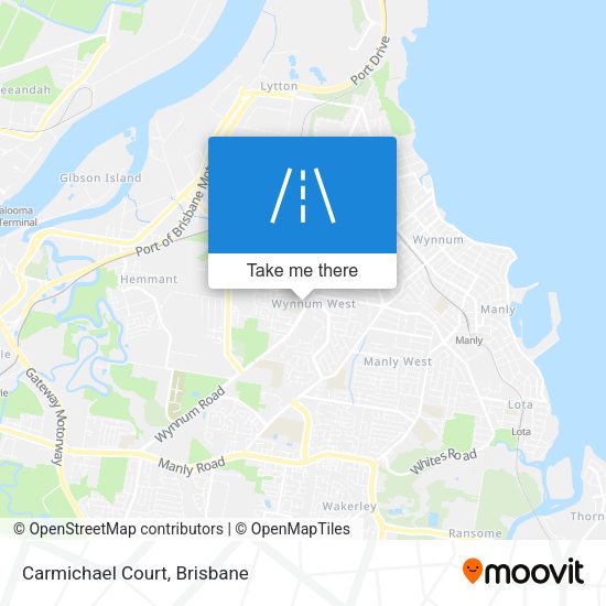 Carmichael Court map