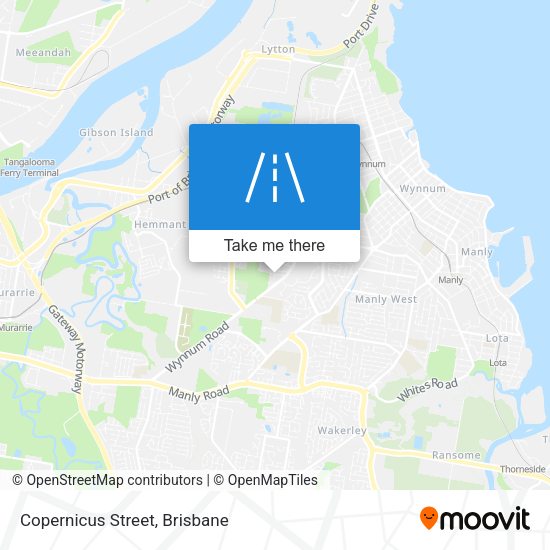Copernicus Street map