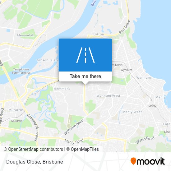 Douglas Close map