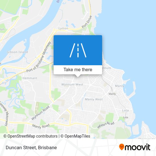 Duncan Street map