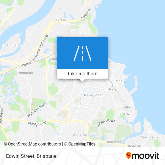 Edwin Street map