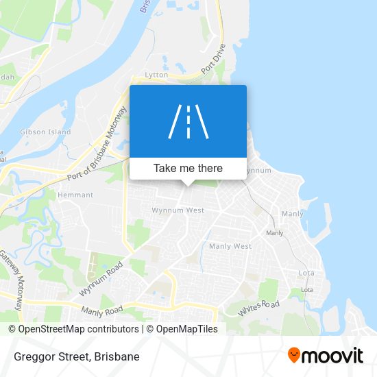 Greggor Street map