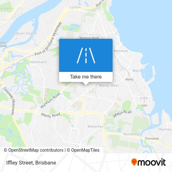 Iffley Street map