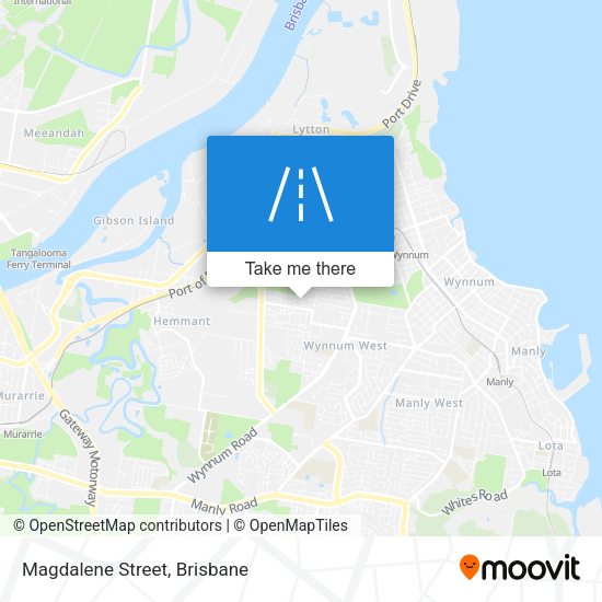 Magdalene Street map