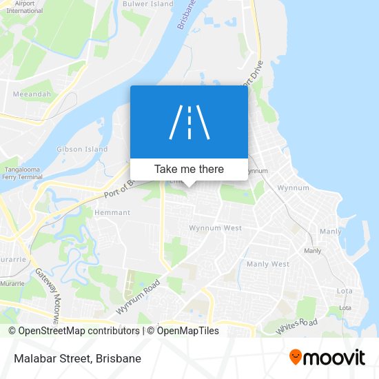 Malabar Street map