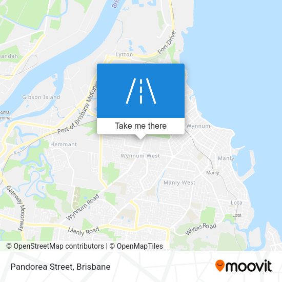 Pandorea Street map