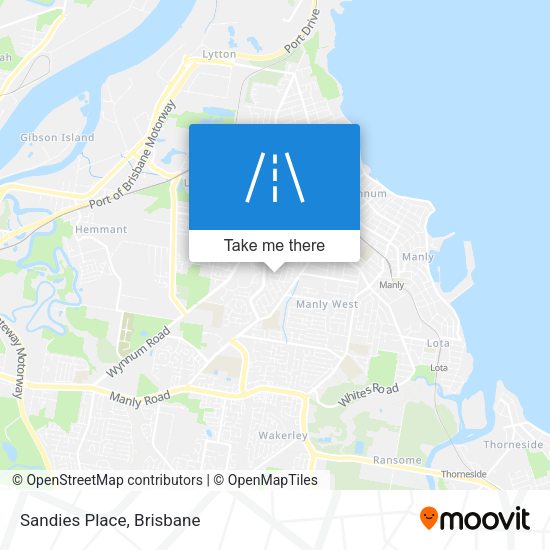 Sandies Place map