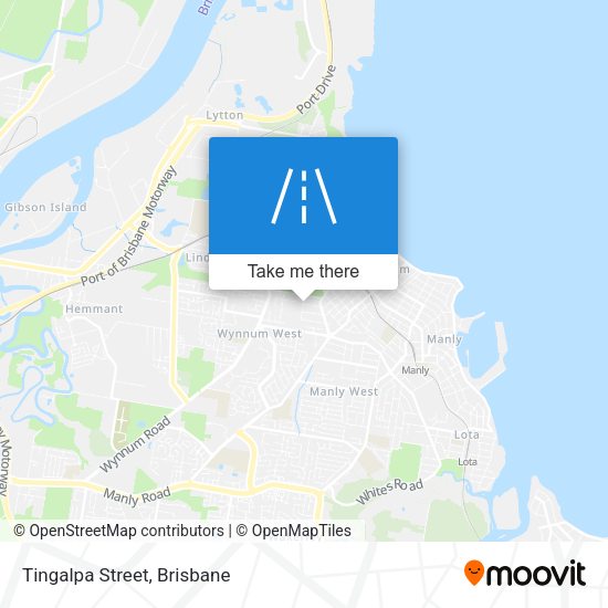 Tingalpa Street map