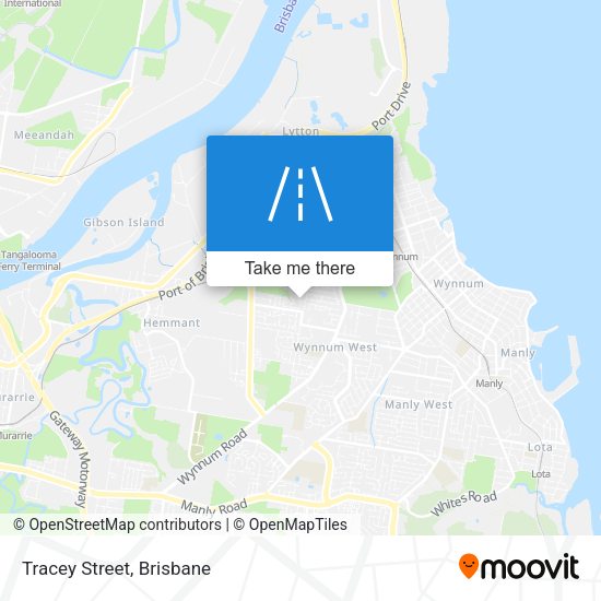 Tracey Street map