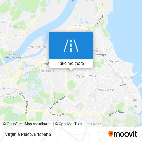 Virginia Place map