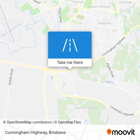 Cunningham Highway map
