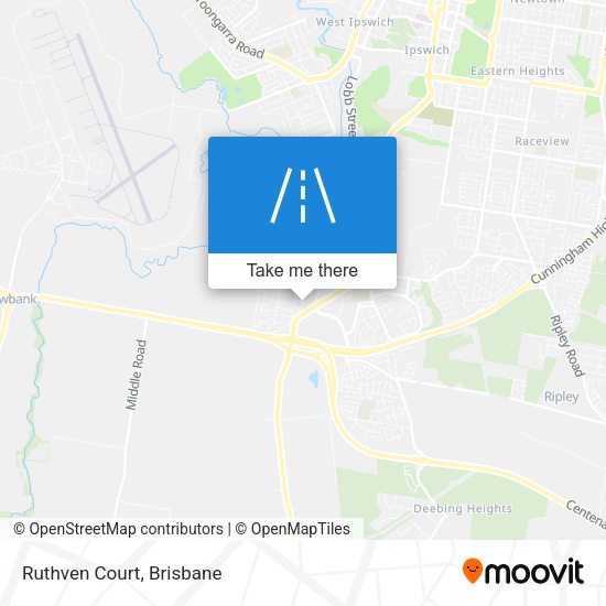 Ruthven Court map