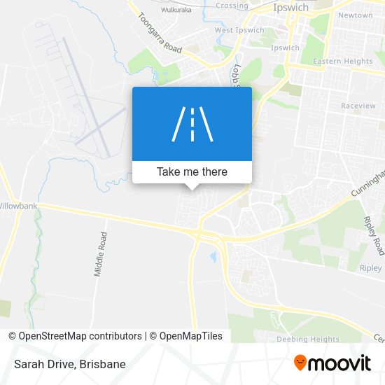 Sarah Drive map
