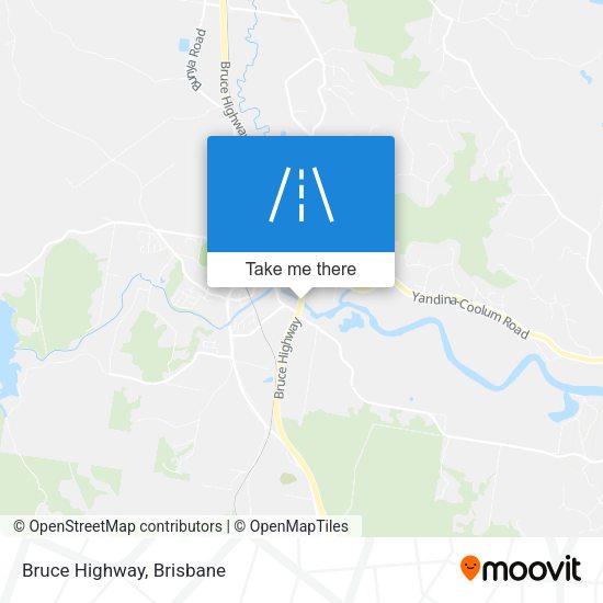Bruce Highway map