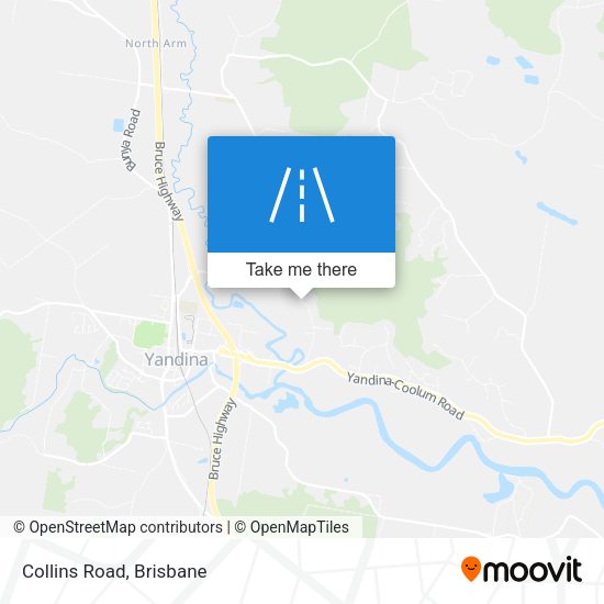 Collins Road map