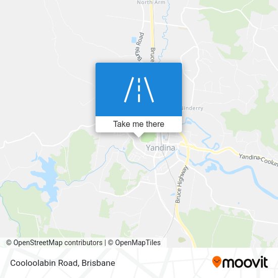 Cooloolabin Road map